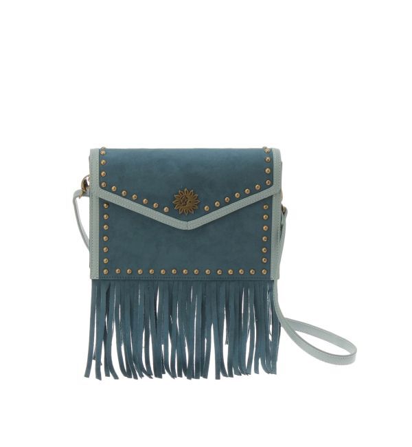 EVRIS「フェイクスェードスタッズデザインショルダーBAG」|ショルダー・メッセンジャー|