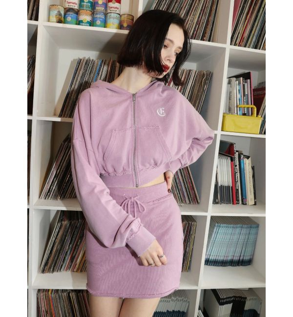 EVRIS「ブリーチスウェットミニスカート【セットアップ着用可能】」|スカート|