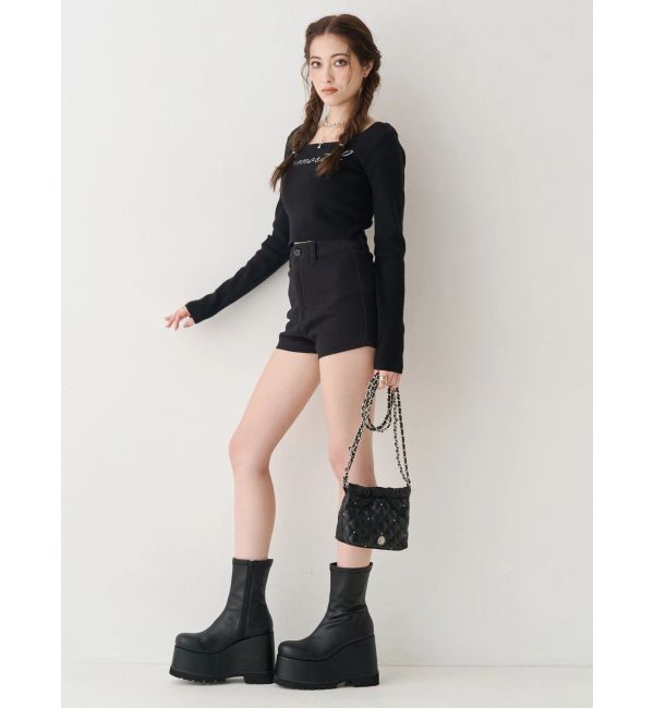 EVRIS「キルティングチェーンミニショルダーBAG」|ショルダー・メッセンジャー|