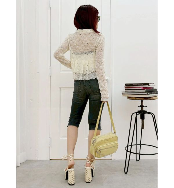 EVRIS「カプリデニムパンツ」|デニム|