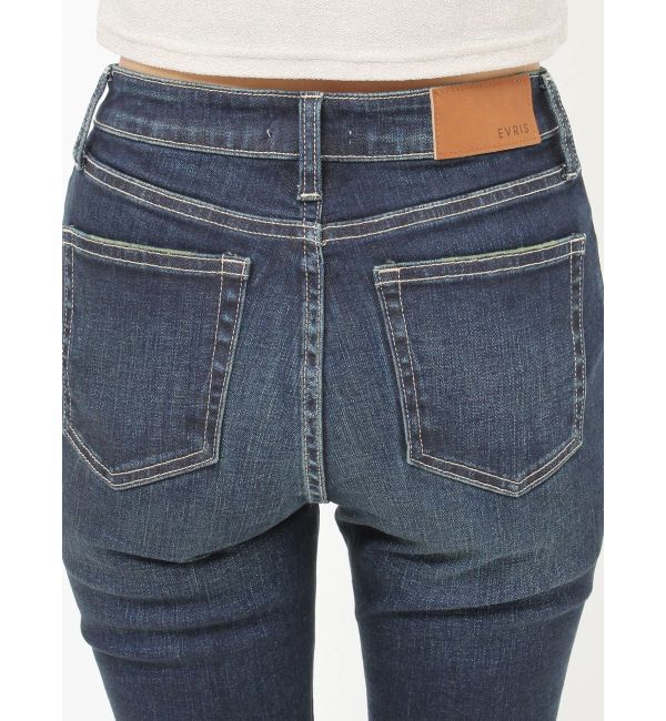 EVRIS「カプリデニムパンツ」|デニム|