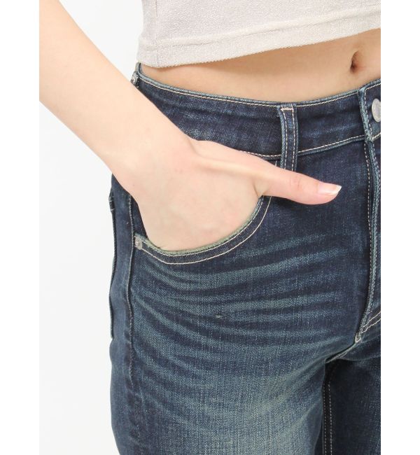 EVRIS「カプリデニムパンツ」|デニム|