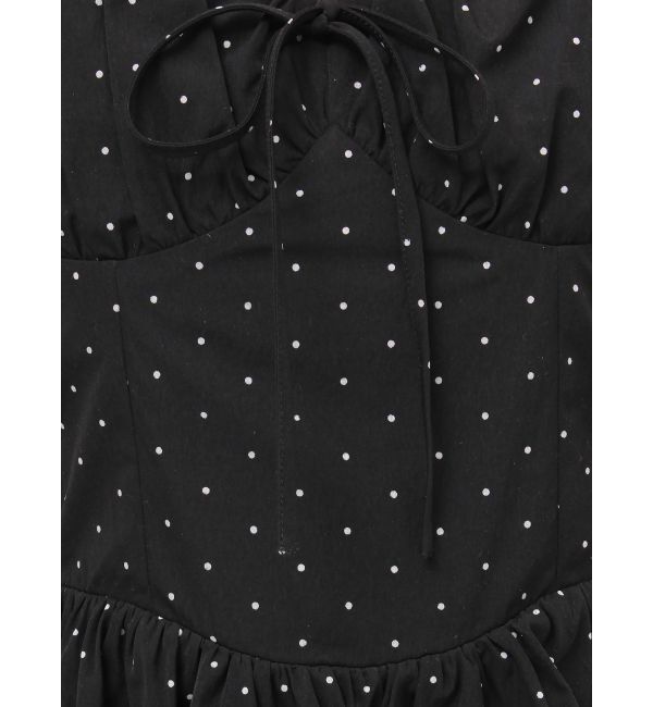 EVRIS「コルセットライクバルーンミニキャミワンピース」|ワンピース|