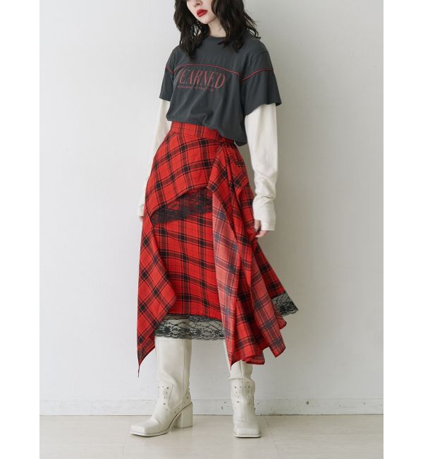 jouetie「ロゴレイヤリングTシャツ」|Tシャツ・カットソー|