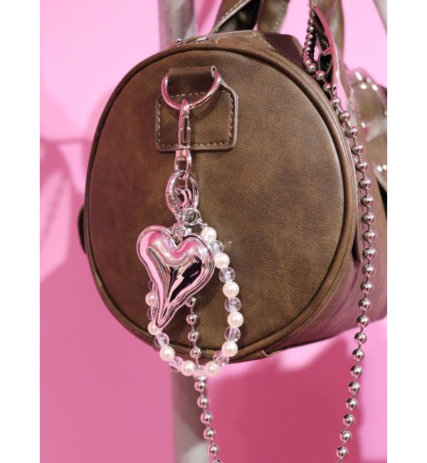 jouetie「ハートモチーフビーズチャーム」|チャーム・キーホルダー|