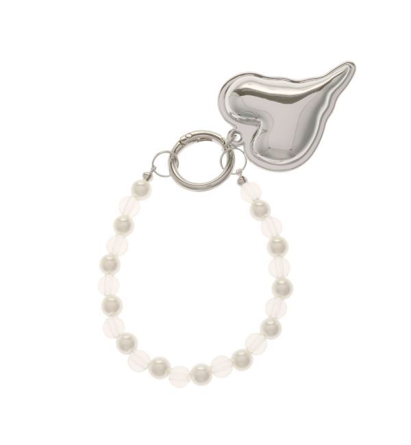 jouetie「ハートモチーフビーズチャーム」|チャーム・キーホルダー|