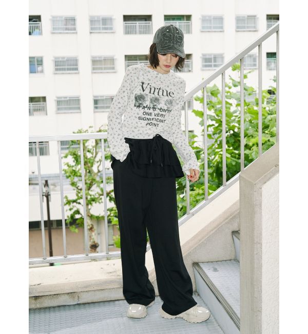 jouetie「スカートレイヤードスウェットパンツ」|その他|