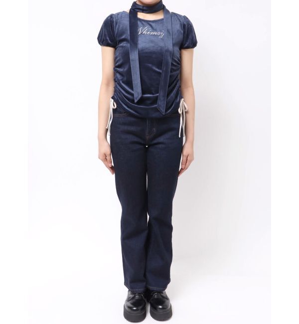 jouetie「ベロアチョーカートップス」|Tシャツ・カットソー|