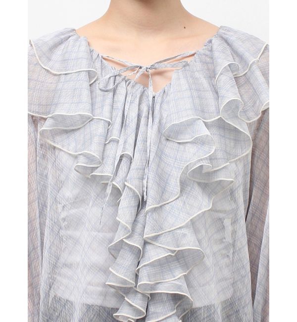 jouetie「ラッフルフリルシアーシャツ」|シャツ・ブラウス|