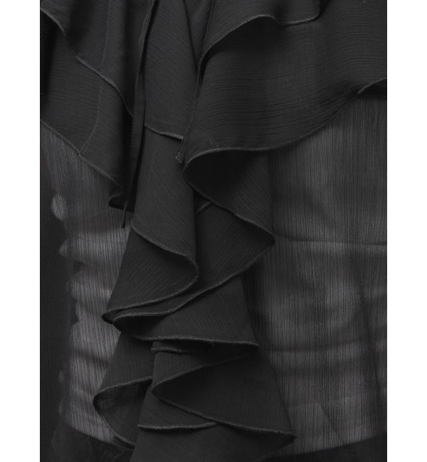 jouetie「ラッフルフリルシアーシャツ」|シャツ・ブラウス|