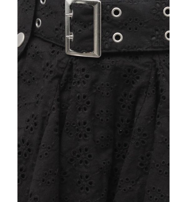 jouetie「コットンレースアシメフレアミニスカート」|スカート|