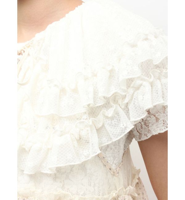 merry jenny「sheer frill 2wayつけ襟」|その他|