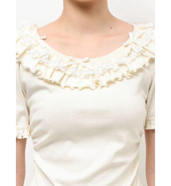 merry jenny「romantic frill summer top」|Tシャツ・カットソー|