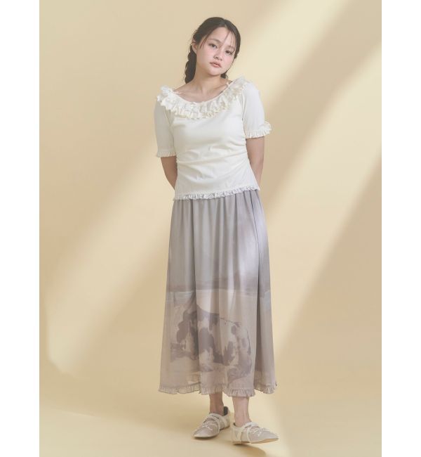 merry jenny「romantic frill summer top」|Tシャツ・カットソー|