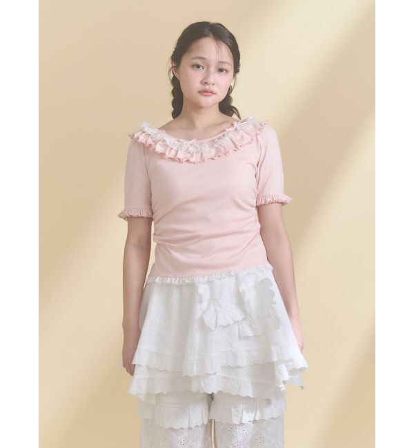 merry jenny「romantic frill summer top」|Tシャツ・カットソー|
