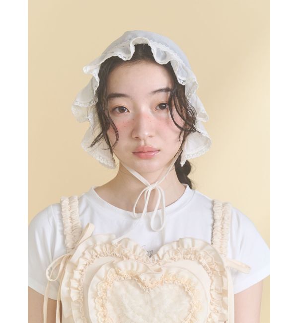 merry jenny「シアーギャザーボンネット」|その他|