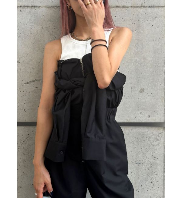 GYDA「【TINY】3WAYオフショルロンパース」|オールインワン|