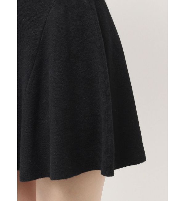 GYDA「ラメオフショルリボンハーフスリーブニットワンピース」|ワンピース|