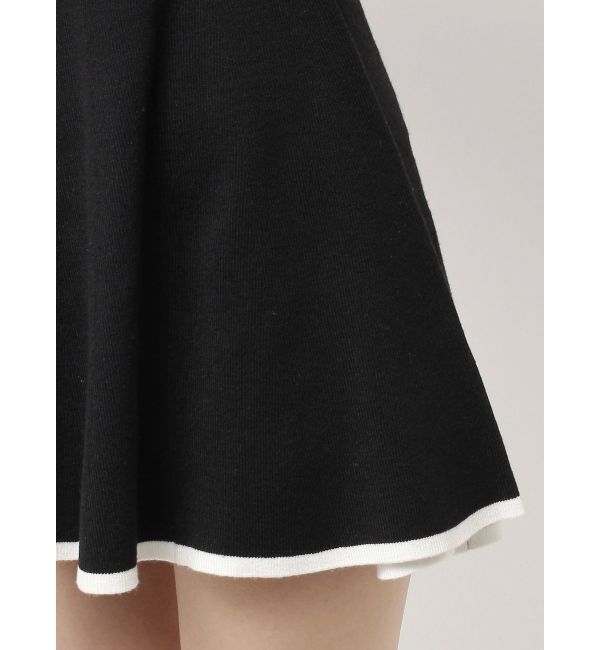 GYDA「SymmetryGYDA ラインフレアニットワンピース」|ワンピース|