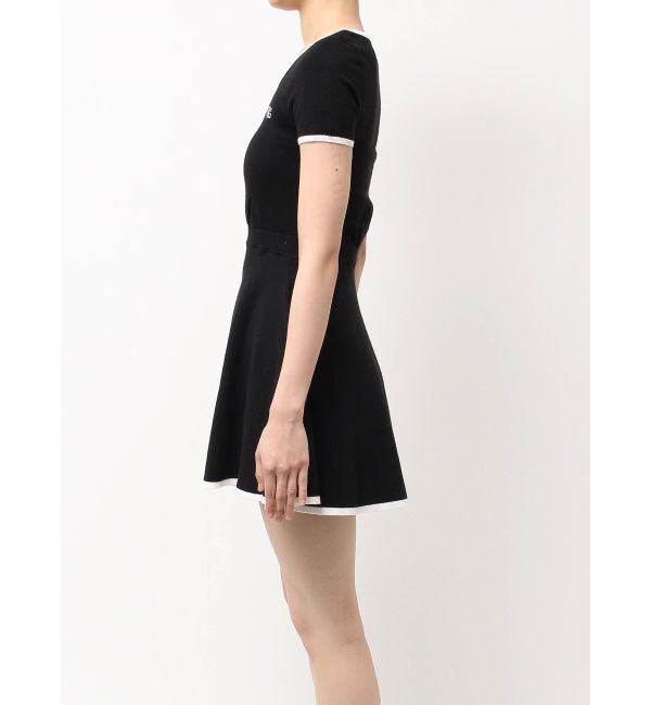 GYDA「SymmetryGYDA ラインフレアニットワンピース」|ワンピース|