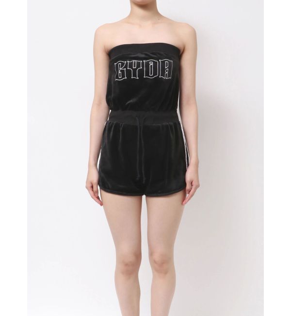 GYDA「GYDAベロアベアロンパース」|オールインワン|