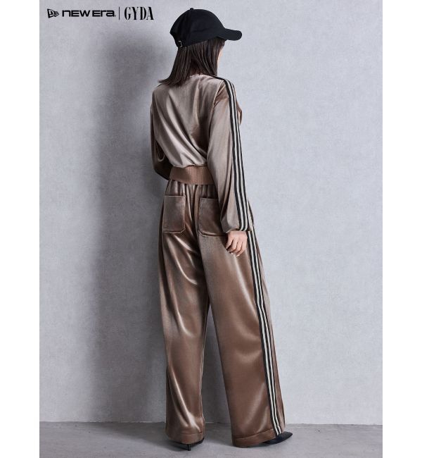 GYDA「SymmetryGYDAベロアトラックジャケット」|ブルゾン・スタジャン|