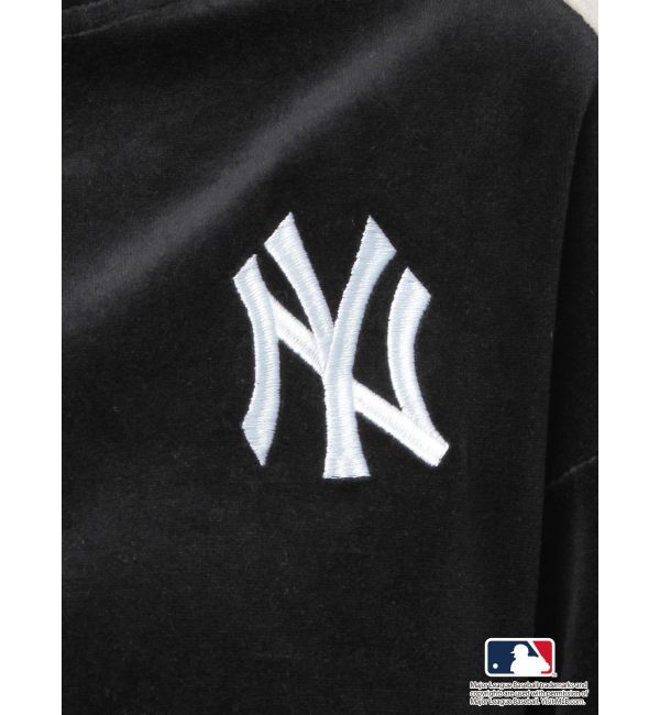 GYDA「GYDA［MLB］2ラインハーフZIPショートトップス」|Tシャツ・カットソー|