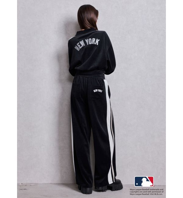 GYDA「GYDA［MLB］2ラインハーフZIPショートトップス」|Tシャツ・カットソー|
