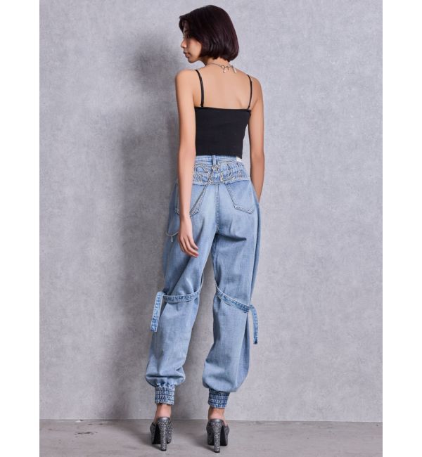 GYDA「ショルダーストラップリブベアビスチェ」|キャミソール|