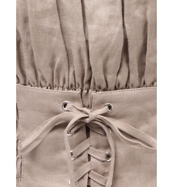 GYDA「2WAYギャザーオフショルコルセットブラウス」|シャツ・ブラウス|