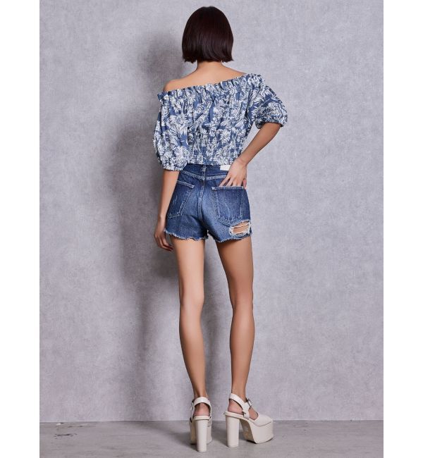 GYDA「2WAYギャザーオフショルコルセットブラウス」|シャツ・ブラウス|