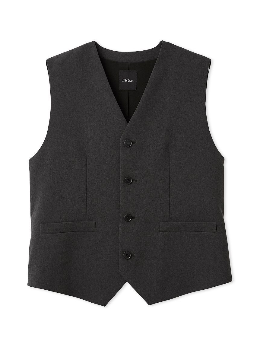 Mila Owen「後ろバックル付きベスト」|ベスト・ジレ|