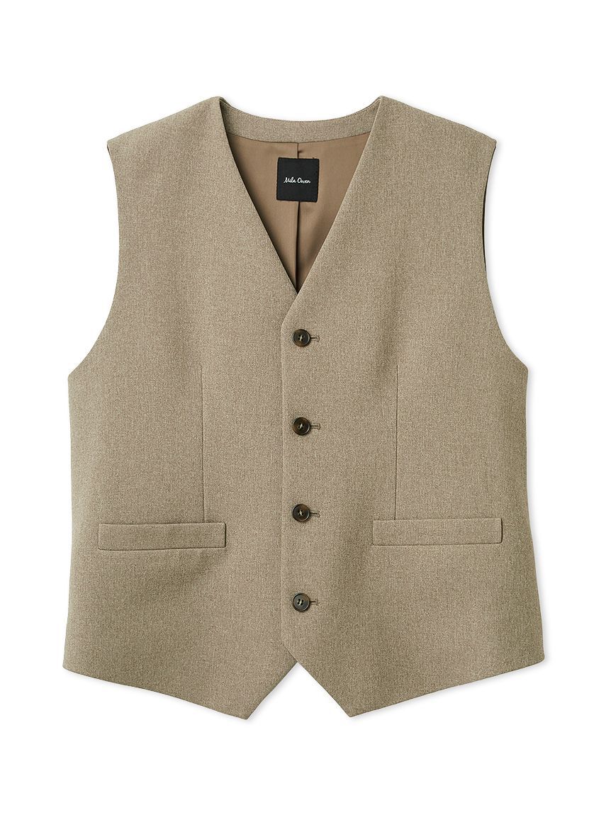 Mila Owen「後ろバックル付きベスト」|ベスト・ジレ|MOC