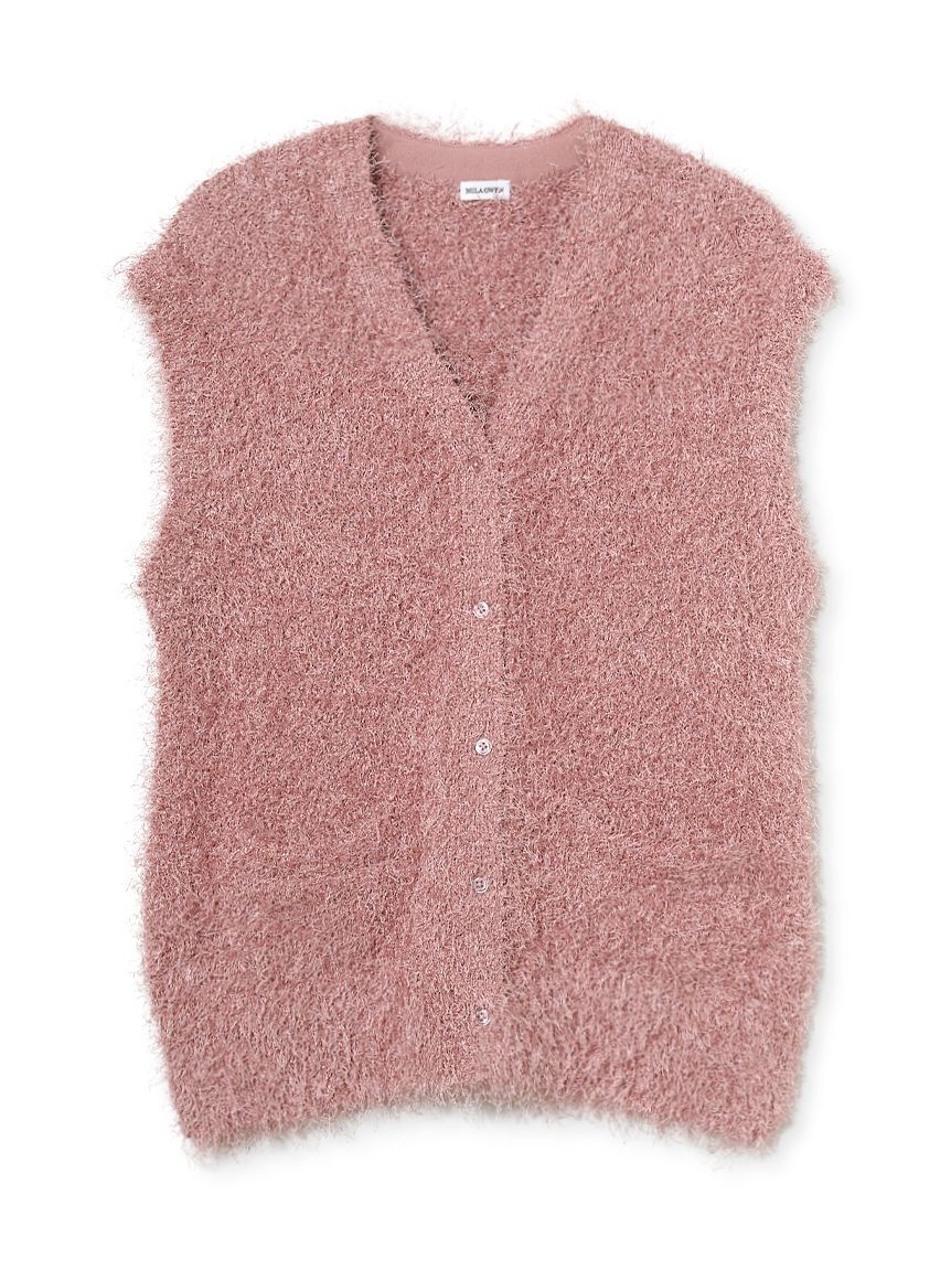 Mila Owen「Ｖネックプルオーバーニットベスト」|ダウンベスト・ベスト|PNK