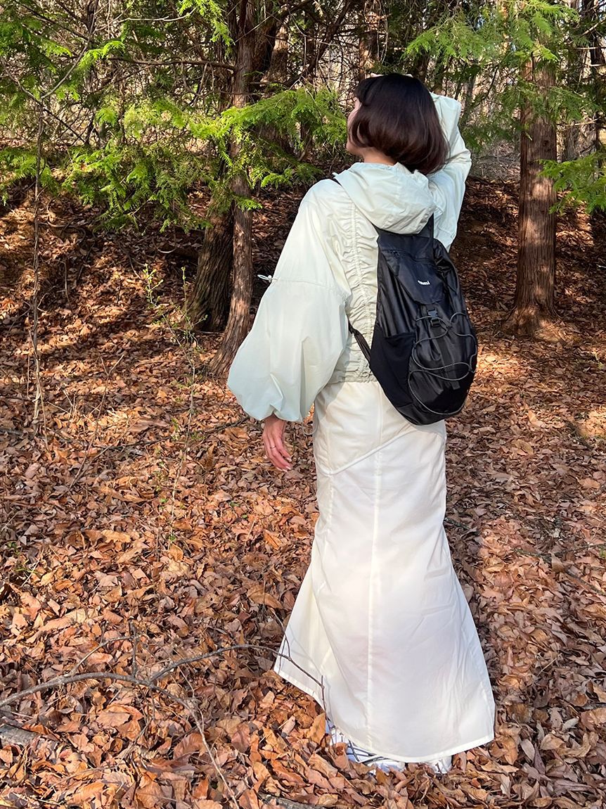 emmi atelier「【限定カラー】パッカブルバックパック」|リュック|