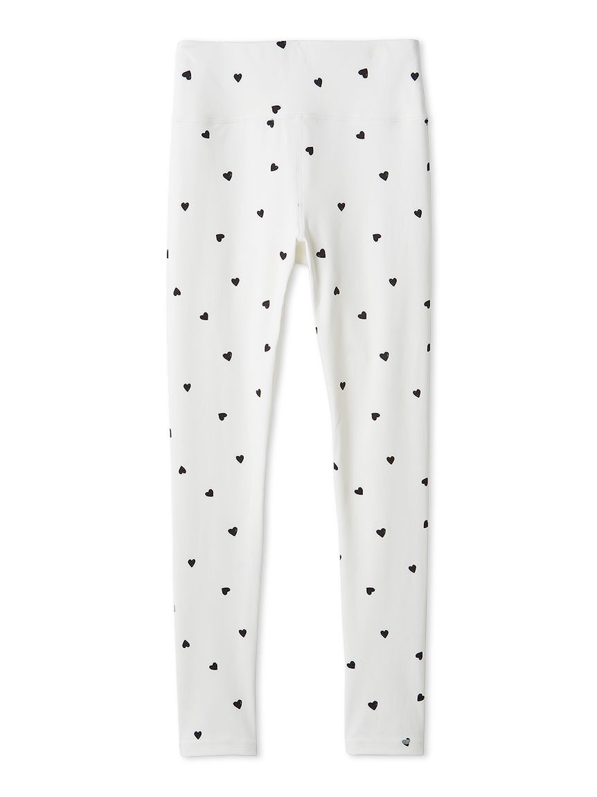 emmi yoga「【HEART】 ハートパターンレギンス/UVカット/接触冷感」|その他|