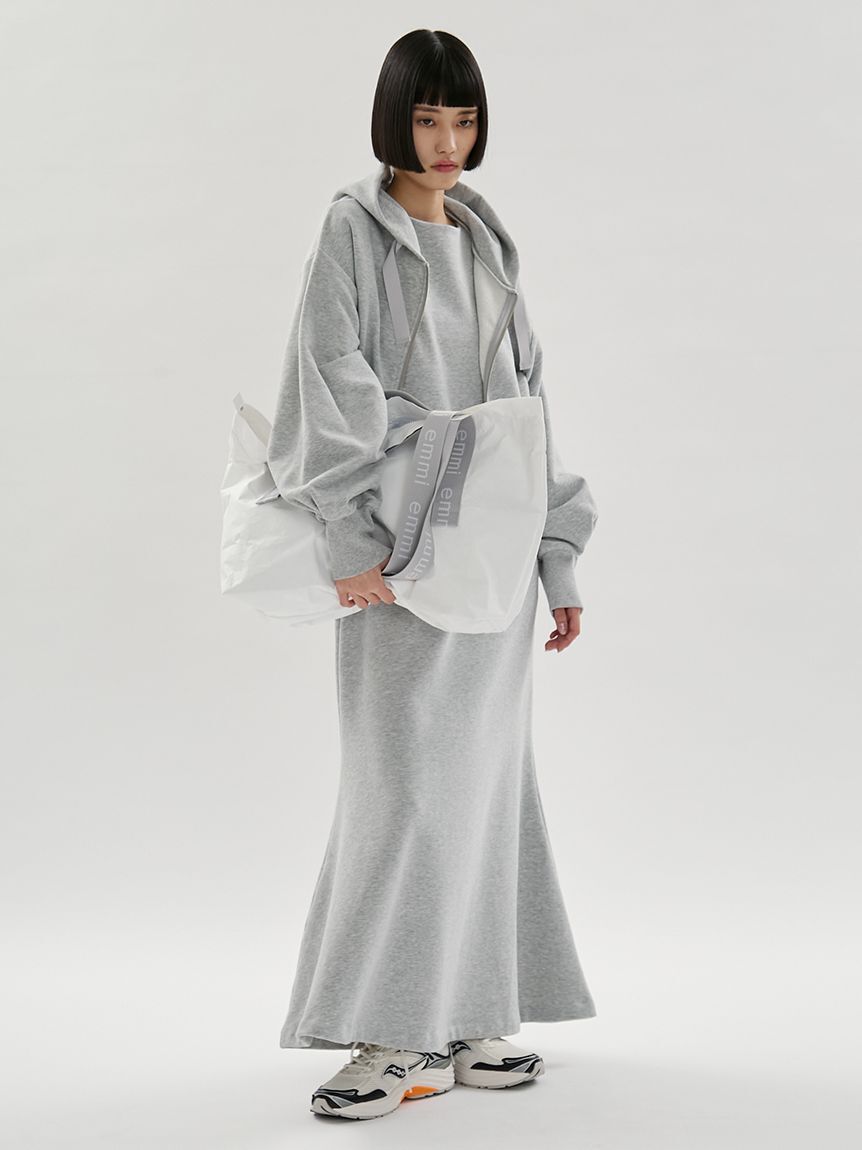 emmi atelier「【ONLINE限定】撥水emmiロゴビックトートバッグ」|トートバッグ|