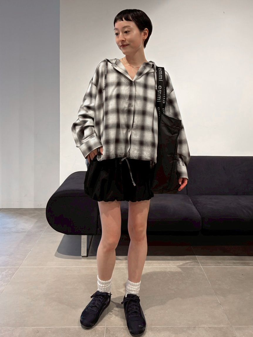 emmi atelier「【ONLINE限定】撥水emmiロゴビックトートバッグ」|トートバッグ|