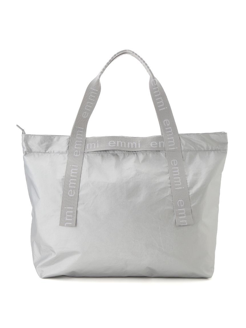 emmi atelier「【ONLINE限定】撥水emmiロゴビックトートバッグ」|トートバッグ|