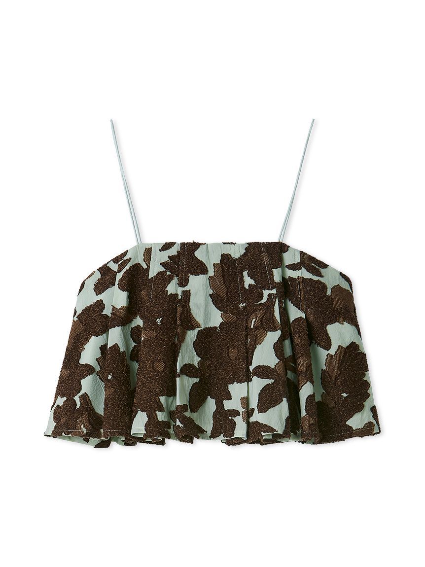 emmi atelier「ジャガードタックビスチェ【セットアップ対応】」|ベスト・ジレ|