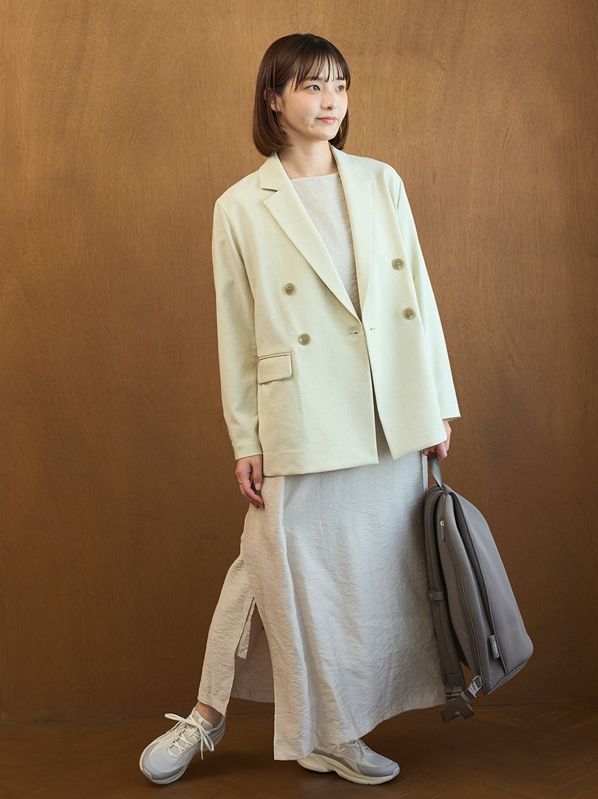 emmi atelier「エプロンライクキャミワンピース」|ワンピース|