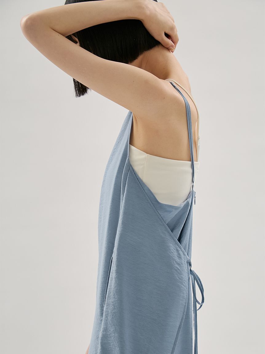 emmi atelier「エプロンライクキャミワンピース」|ワンピース|