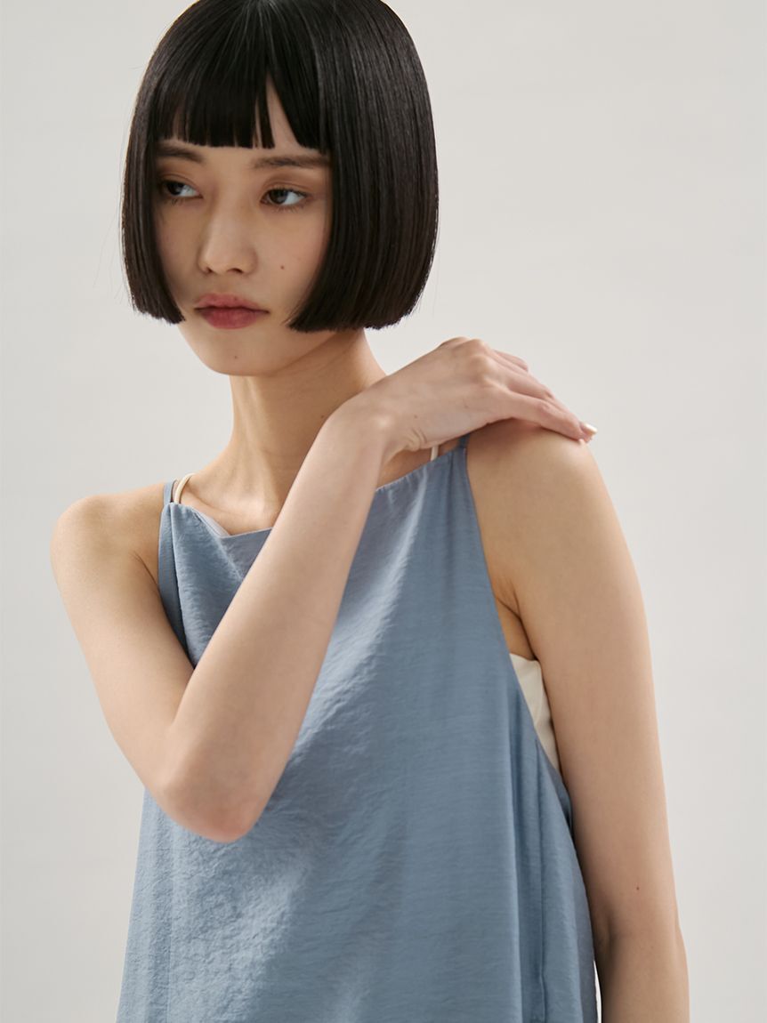 emmi atelier「エプロンライクキャミワンピース」|ワンピース|