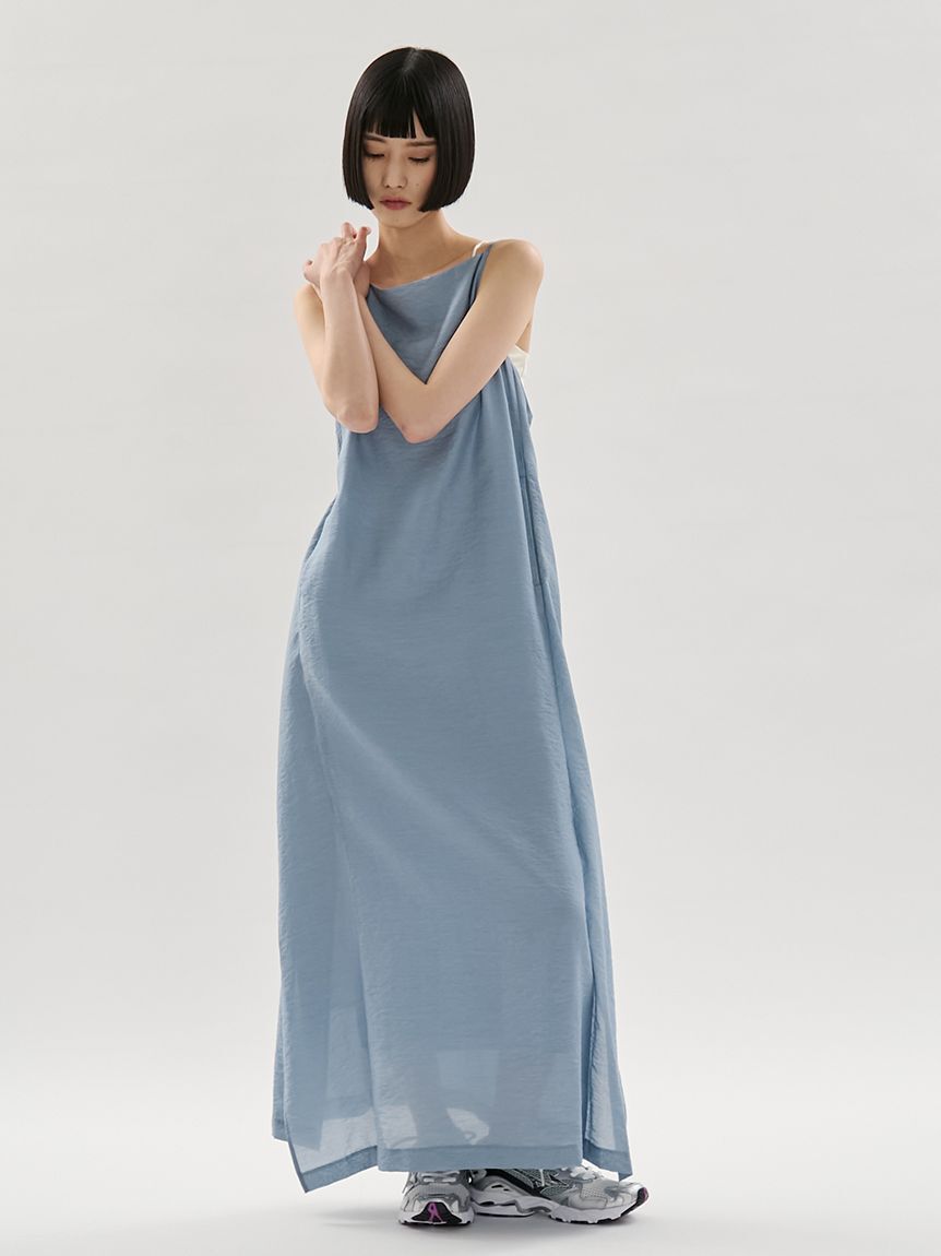 emmi atelier「エプロンライクキャミワンピース」|ワンピース|BLU