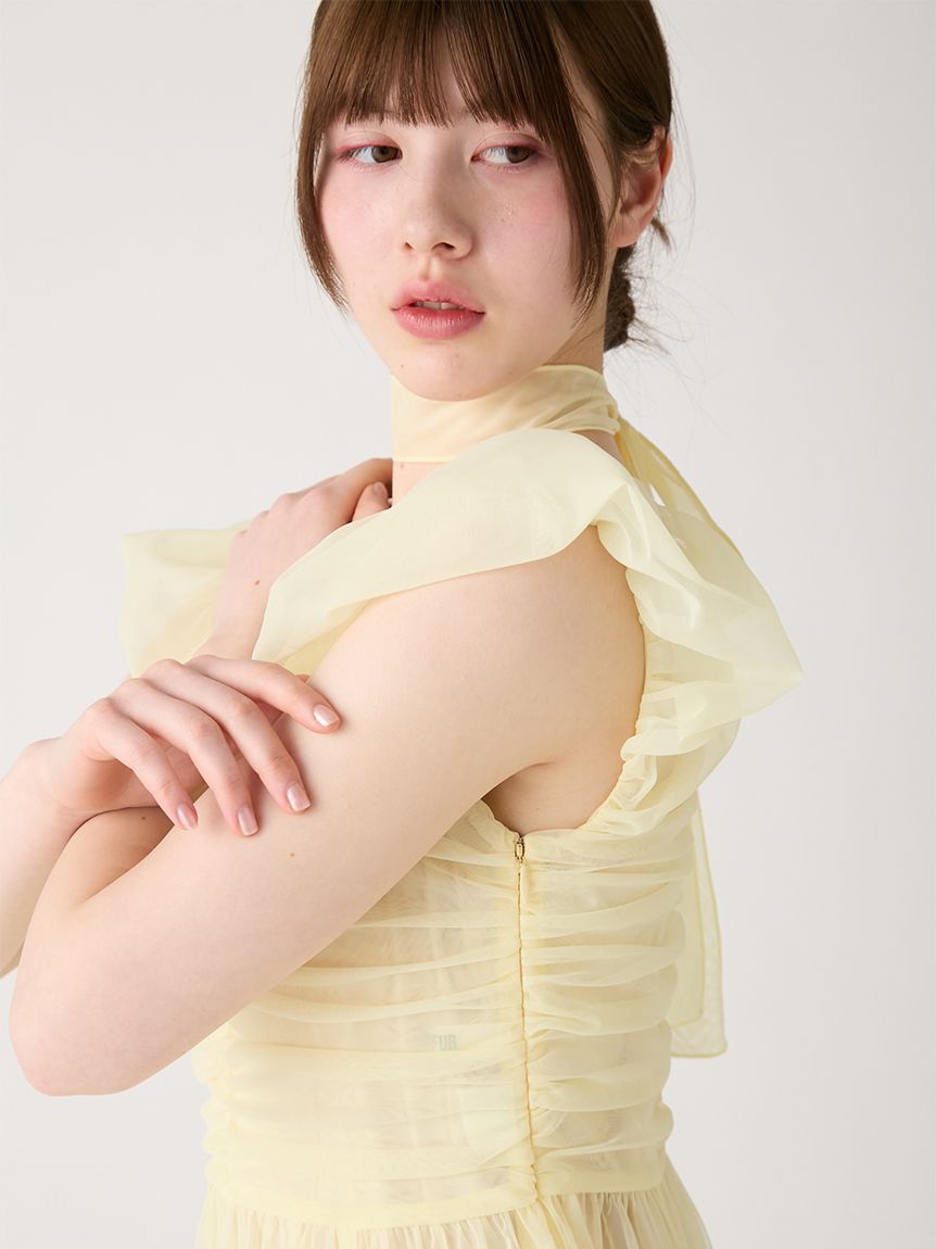 FURFUR「ボリュームチュールドレス」|ドレス|