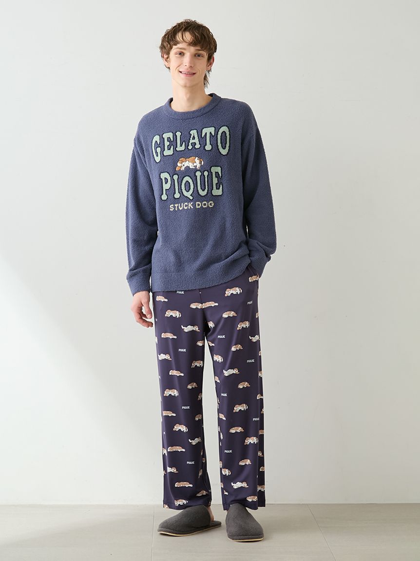 GELATO PIQUE HOMME「【HOMME】エアリーモコスリーピングドッグプルオーバー」|プルオーバー|