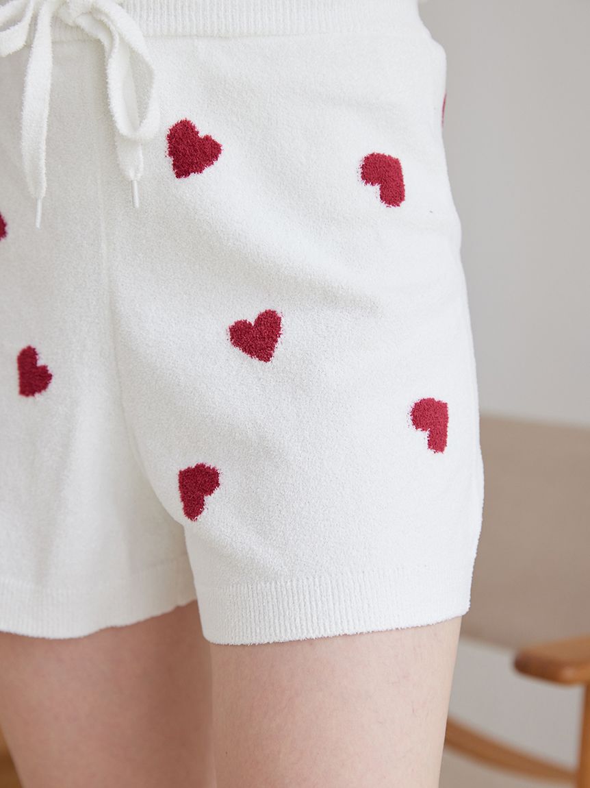 gelato pique「【ONLINE限定】エアリーモコハートジャガードプルオーバー&ショートパンツセット」|ルームウェア|
