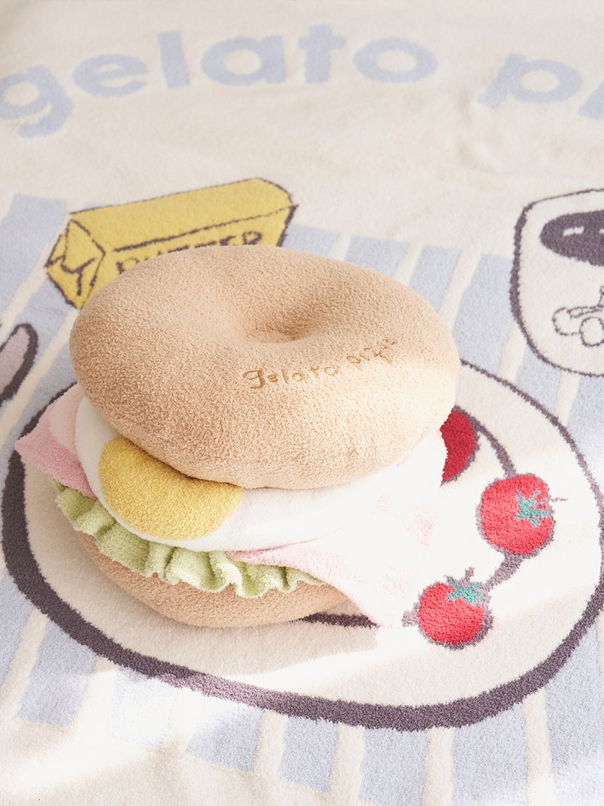 gelato pique Sleep「【Sleep】モーニングモチーフ お昼寝クッション」|クッション・クッションカバー|BEG