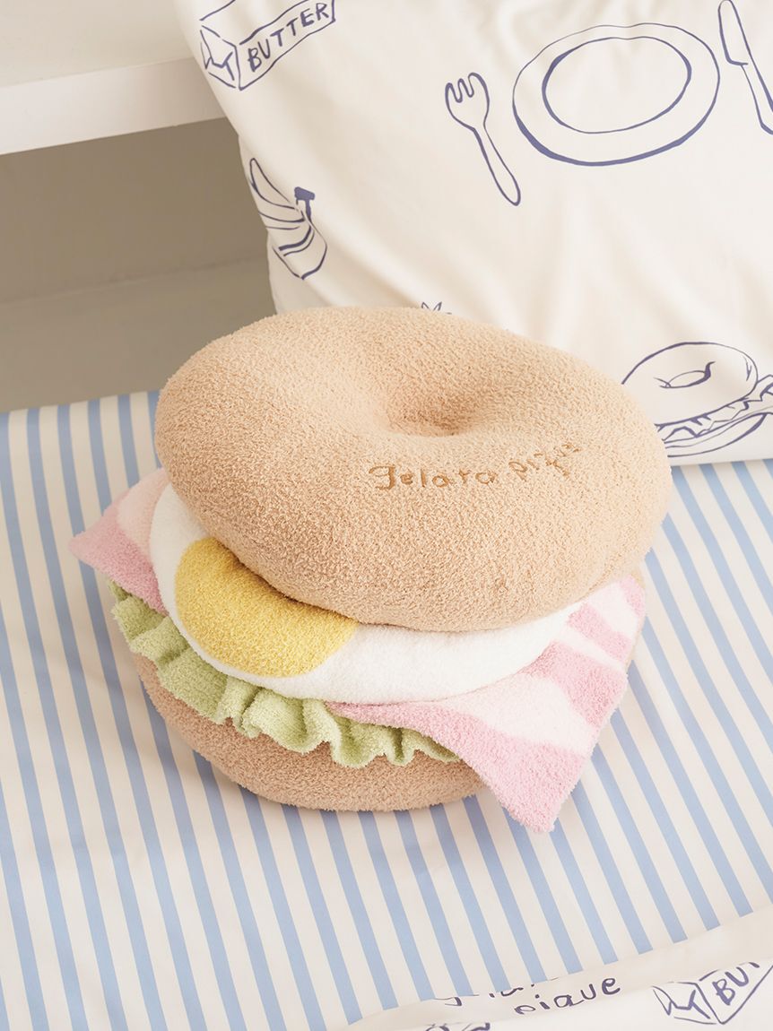 gelato pique Sleep「【Sleep】モーニングモチーフ お昼寝クッション」|クッション・クッションカバー|