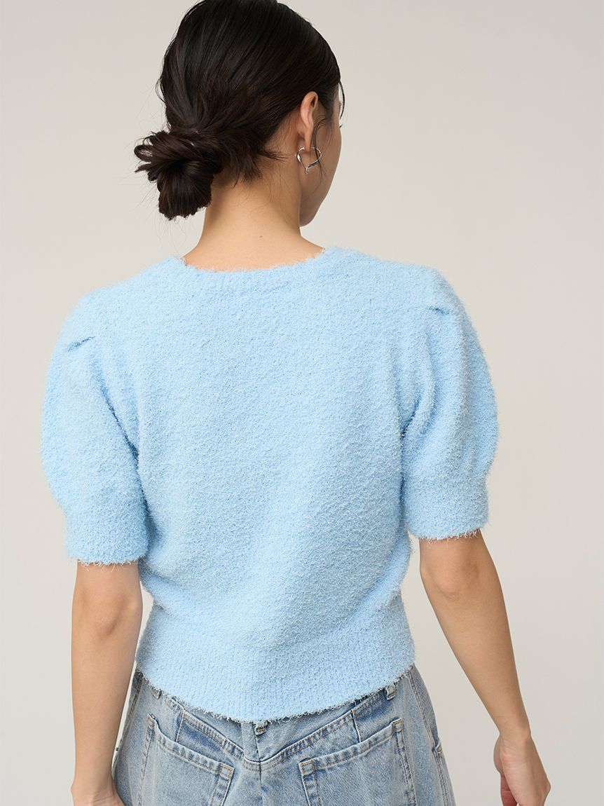 SNIDEL「ファンシーヤーンニットプルオーバー」|ニット・セーター|